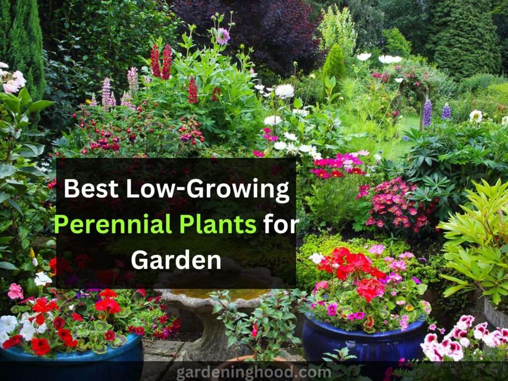 15+ Best Low-Growing Perennial Plants for Garden