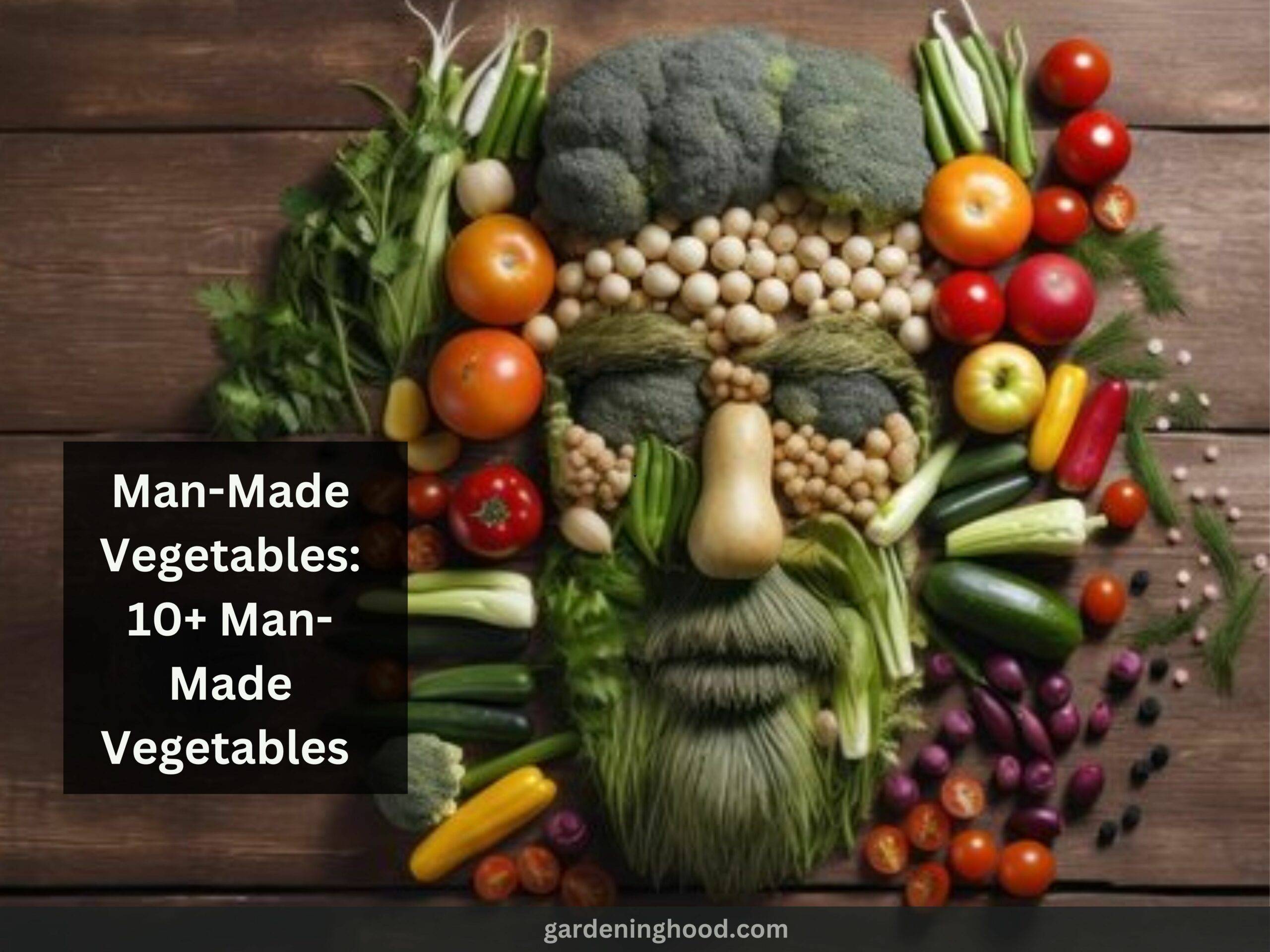 Man-Made Vegetables: 10+ Man-Made Vegetables 
